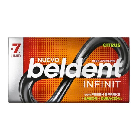 Chicle Beldent Inifinit 20144 X7 Unidades CITRUS