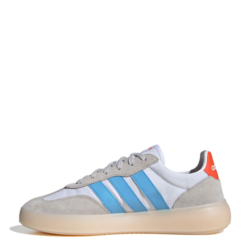 Championes de Hombre Adidas Bareeda Decode Blanco - Celeste