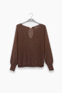 LU TIGER SWEATER Chocolate