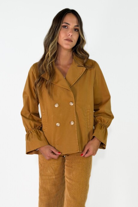 CHAQUETA SILVARA Mostaza