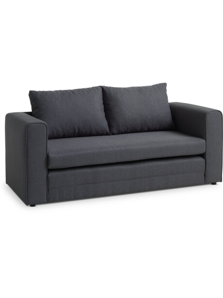 Sofá cama SKILLEBEKK 2 cuerpos tela gris osc Sofá cama SKILLEBEKK 2 cuerpos tela gris osc