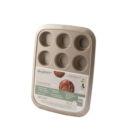 Molde Cupcakes 12 unidades Balance BergHOFF Molde Cupcakes 12 unidades Balance BergHOFF