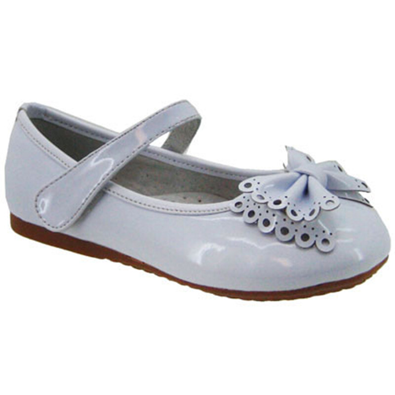Balerinas Infantiles Croco Kids Gacela Blanco
