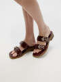 Sandalia Katherin Bordeaux