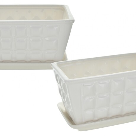 MACETA CON PLATO TIA17016 MACETA CON PLATO TIA17016