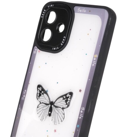 Protector mariposa Samsung A07 negro V01