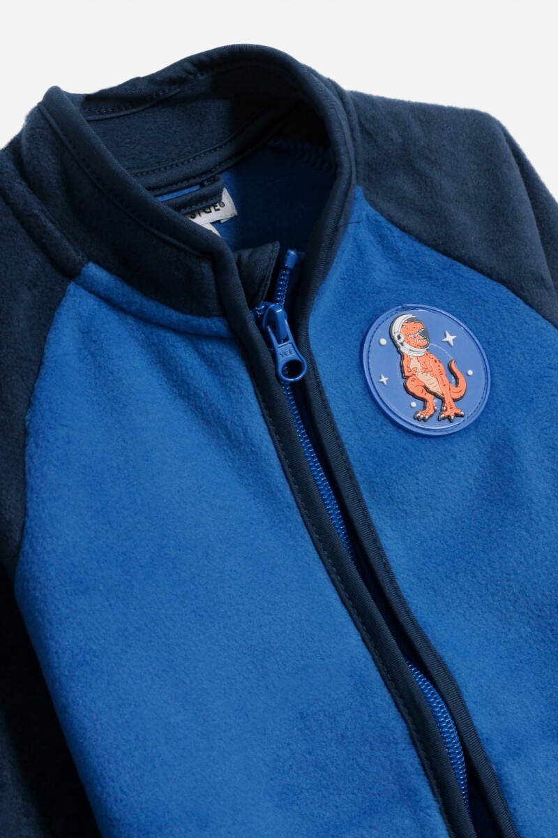 Campera polar AZUL
