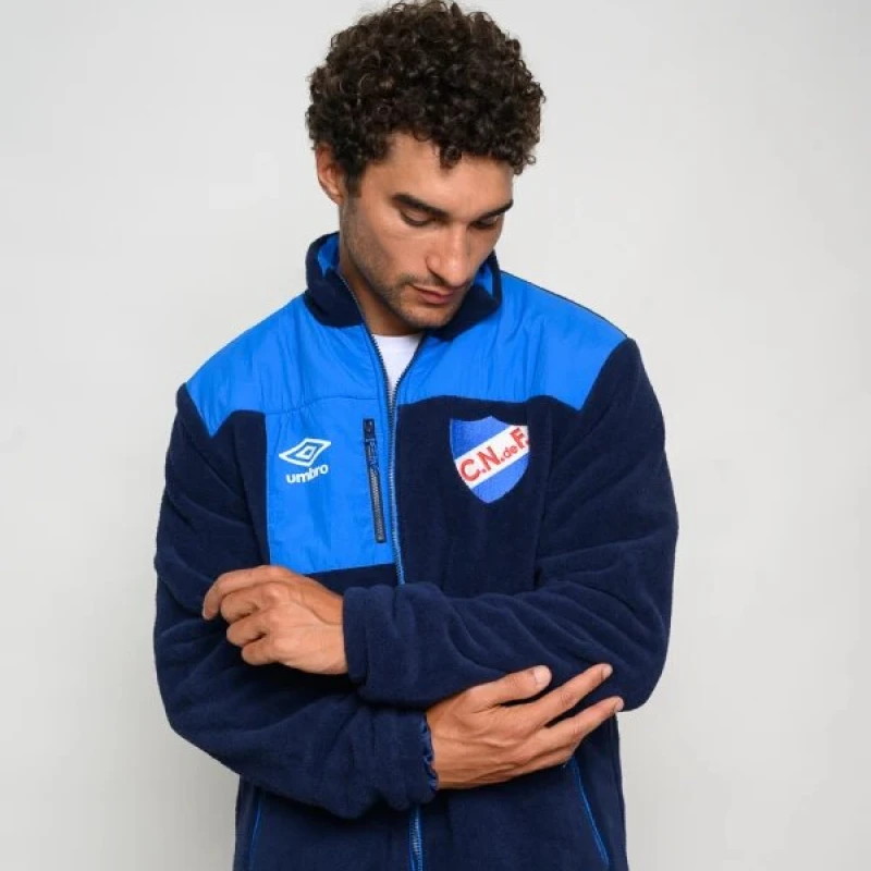 Jacket Polar Flow de Hombre Azul