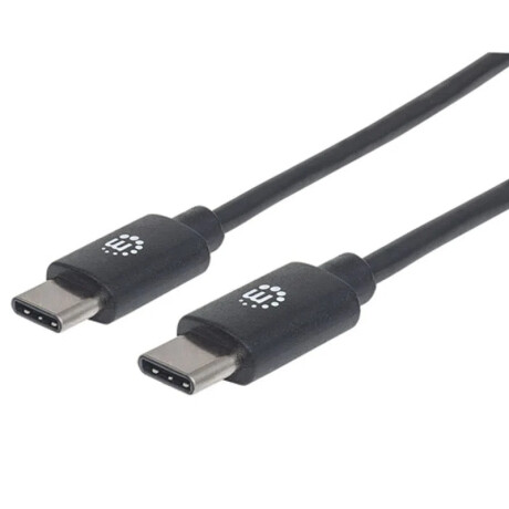 Cable USB C macho/macho 2,0 mts - Manhattan Cable Usb C Macho/macho 2,0 Mts - Manhattan