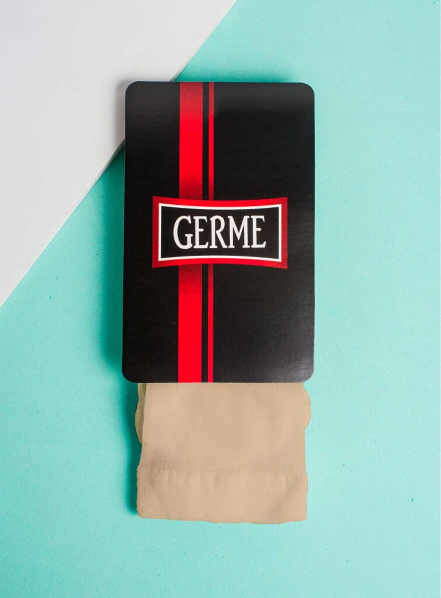 Medias finas tipo soquetes - Beige 