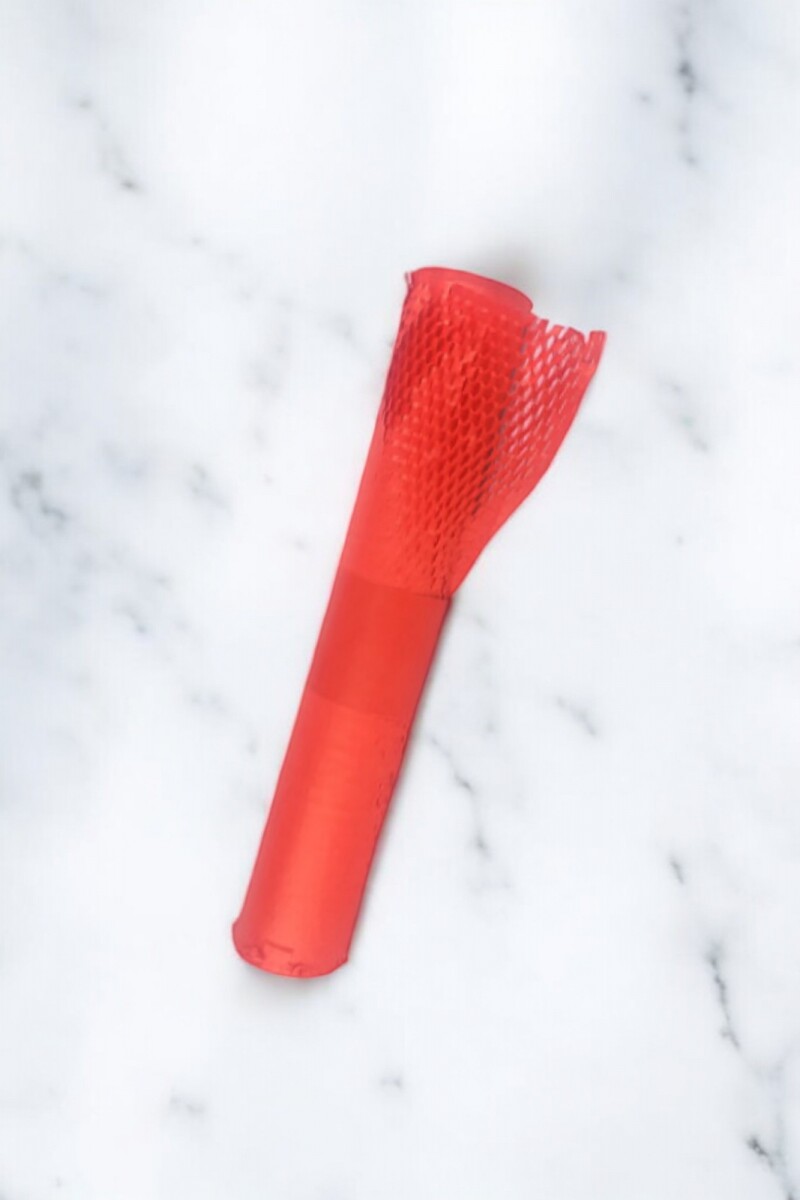 Bobina papel panal eco - ROJO 