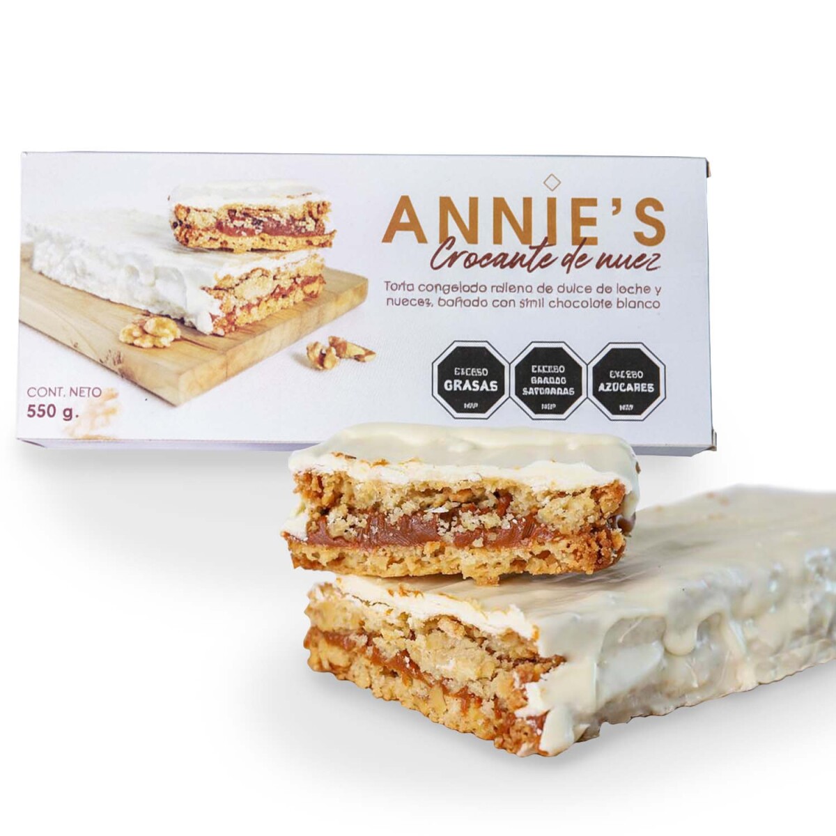 Annie's Crocante de Nuez Blanco 550Grs 