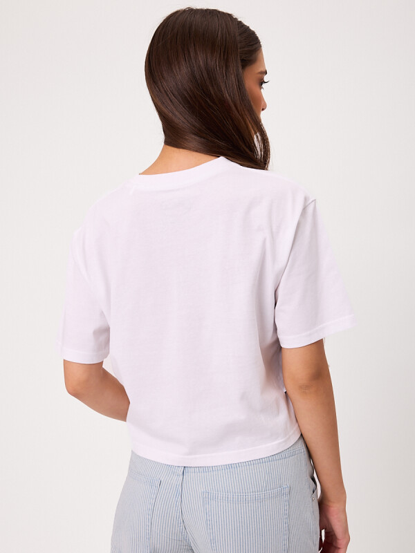 T-SHIRT LILET RUSTY Blanco