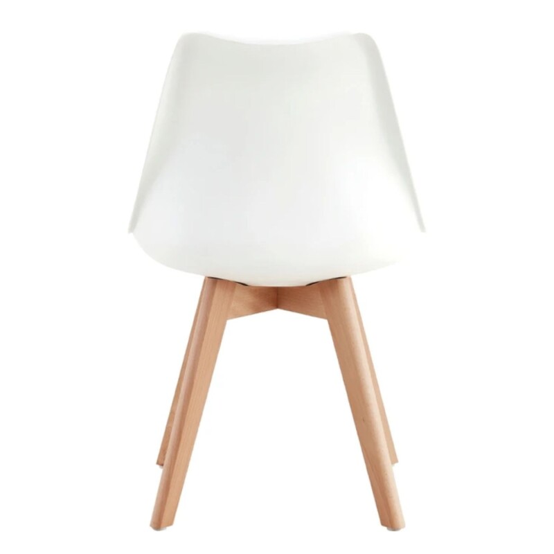 Pack 2 Sillas Eames Lumax Acolchonadas Con Patas De Madera Para Comedor Pack 2 Sillas Eames Lumax Acolchonadas Con Patas De Madera Para Comedor
