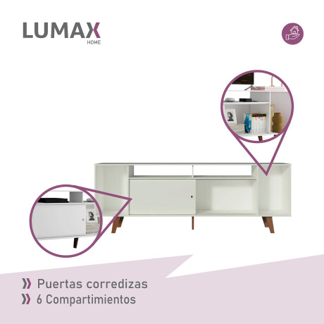 Rack de TV Lumax Cancún de hasta 65 pulgadas Rack de TV Lumax Cancún de hasta 65 pulgadas