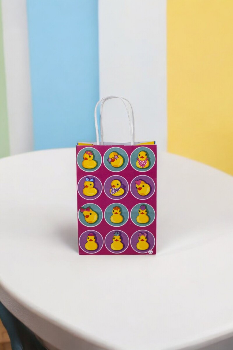 Bolsa fantasia luna 14x08x20 cm - Patitos pop 