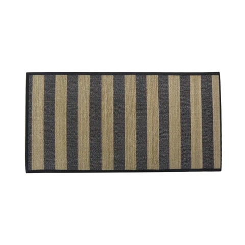 Alfombra de Bambú 60cm x 120cm BEIGE/CHOCOLATE