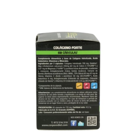 ¡OFERTA IMPERDIBLE! Colágeno Forte Vital Pro x 60 Cáps CORPORE ¡OFERTA IMPERDIBLE! Colágeno Forte Vital Pro x 60 Cáps CORPORE