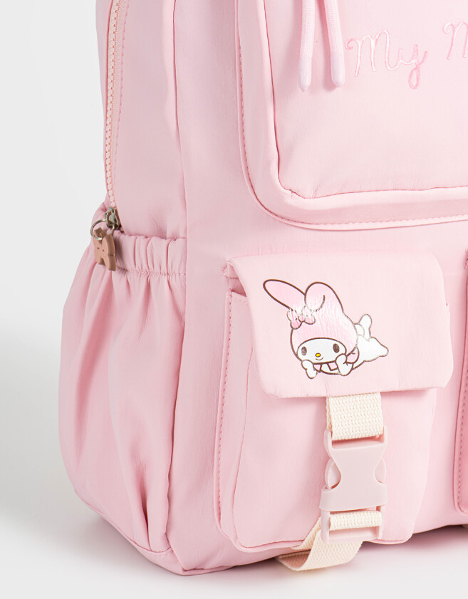 Mochilas y Carteras Infantiles Mochila Multipocket "my Melody" - Rosa Claro
