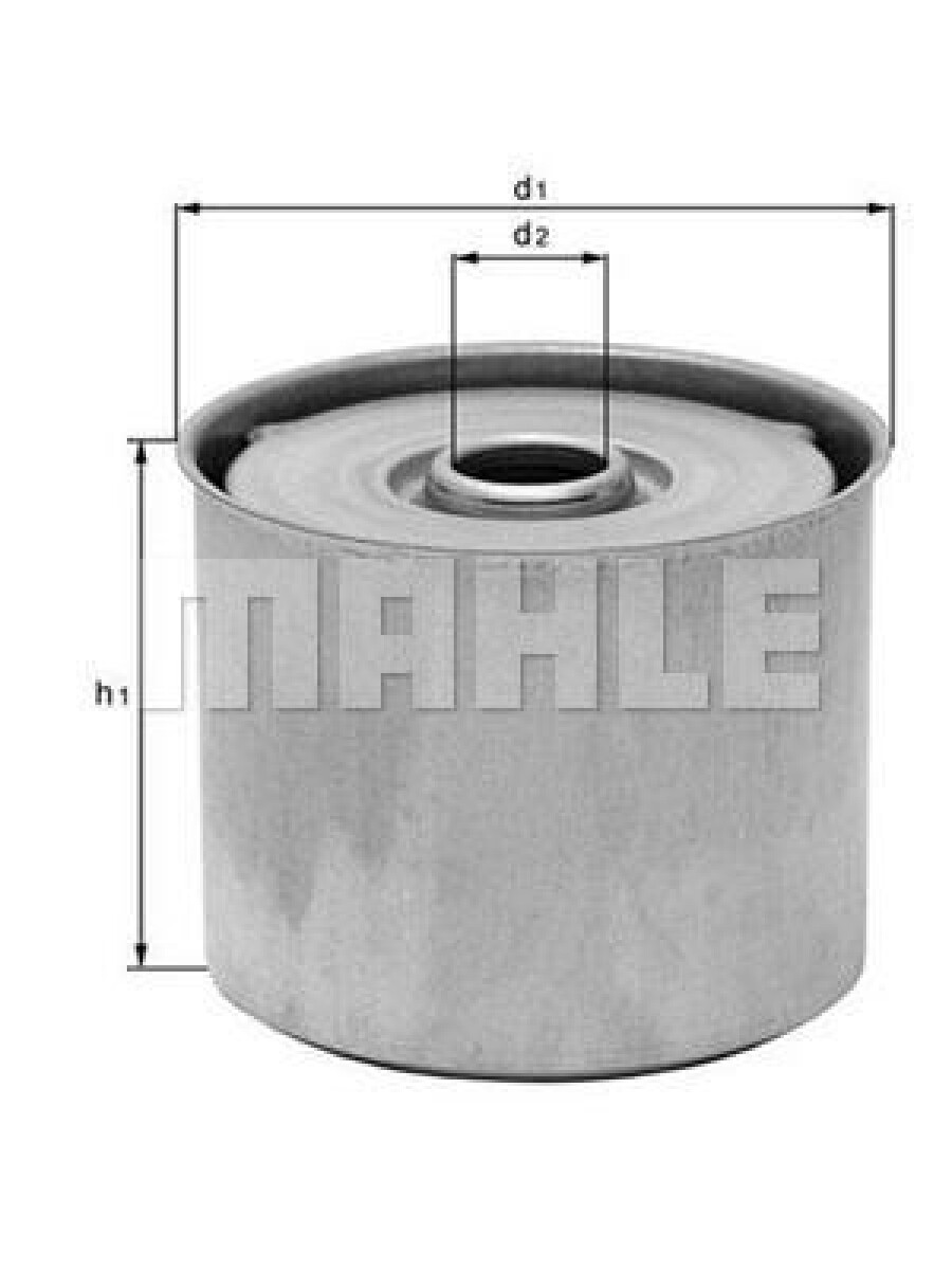 FILTRO COMBUSTIBLE - D20 VERANEIO ESCORT 1.8D F-4000 MWM D229 CAV296 MAHLE 