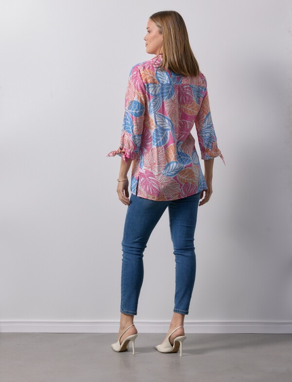 Camisa Print MULTI/ROSA