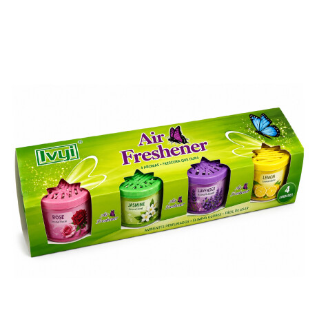 Latas aromáticas x 4 unidades Latas aromáticas x 4 unidades