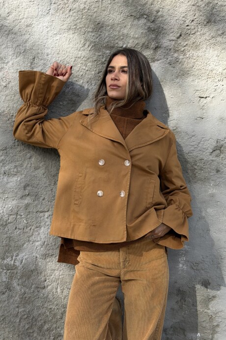 CHAQUETA SILVARA Mostaza