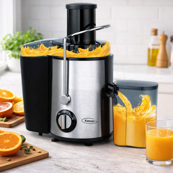 EXTRACTOR DE JUGOS INOX CON VASO EXTRACTOR DE JUGOS INOX CON VASO