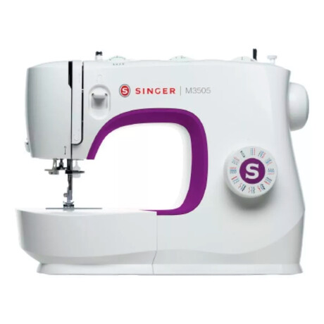 Máquina de coser recta Singer M3505 portable blanca 220V Máquina de coser recta Singer M3505 portable blanca 220V