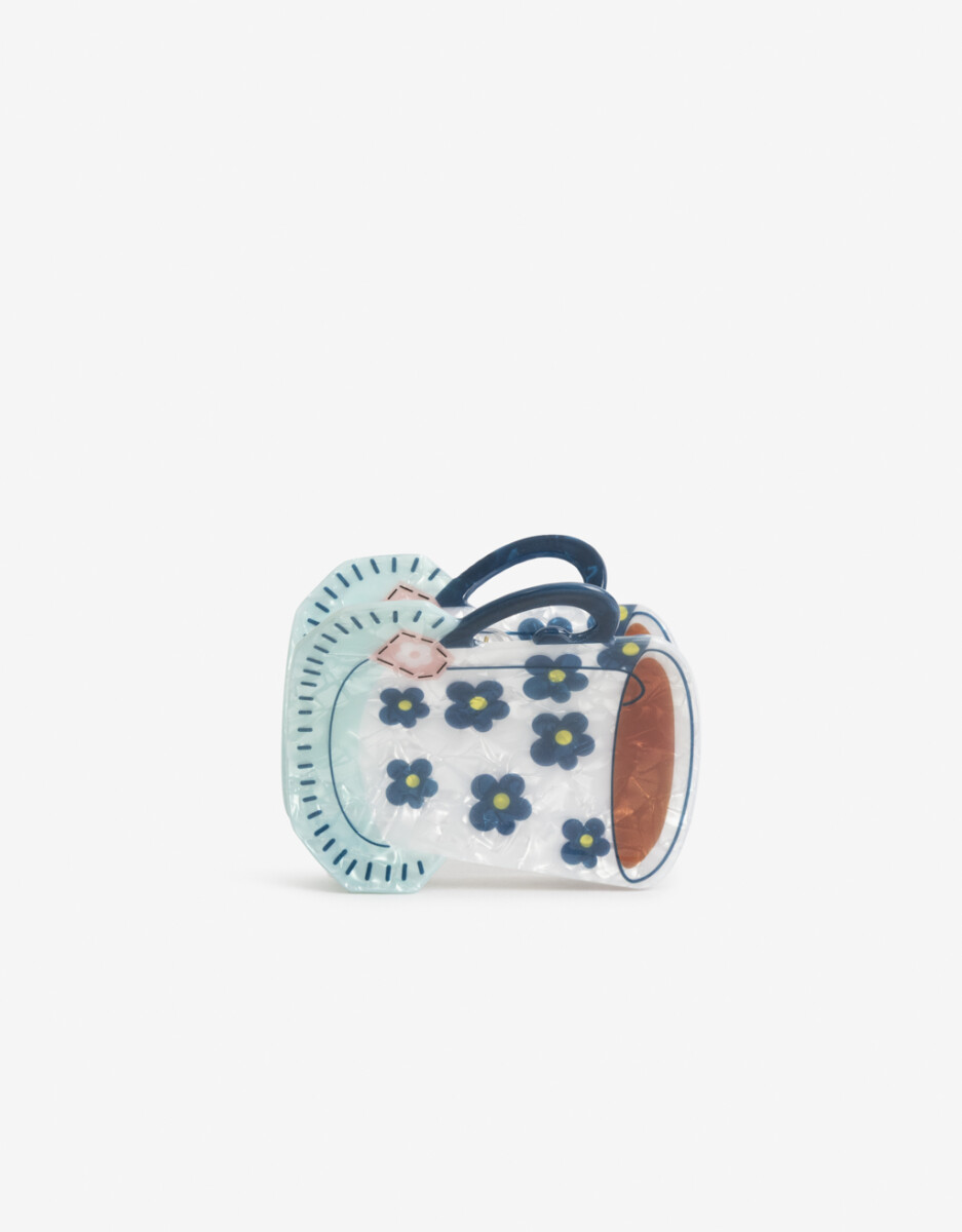 Broche Acrílico Taza De Té 