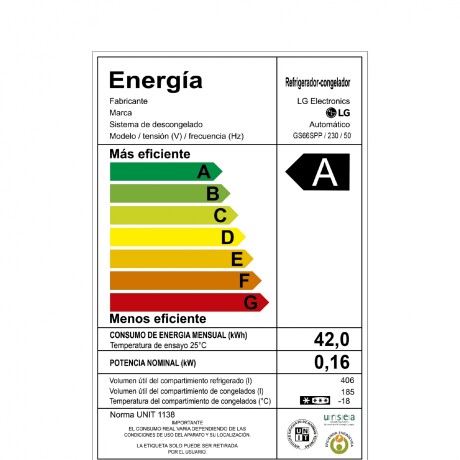 Refrigerador inverter 637L GS66SPP LG Refrigerador inverter 637L GS66SPP LG