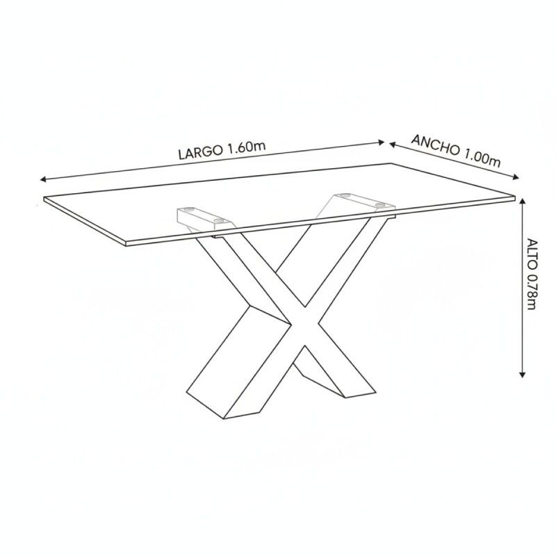 JGO COMEDOR XS03 TACHAS 6PTS - CRUDO 305530 (CD) Unica