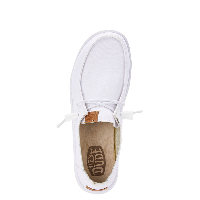 Wendy Stretch Canvas - Mujer White