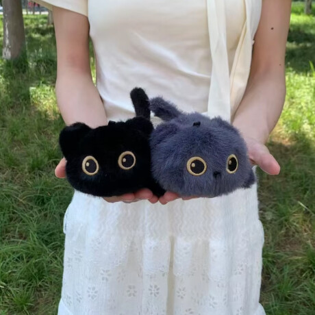 Mini Peluche Gatito Gris