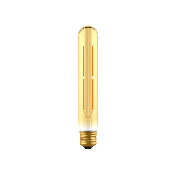 Lámpara LED vintage tubo ámbar E27 6W cálida dim IX1893