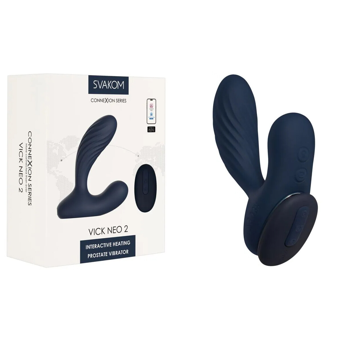 Vibrador de Próstata a Control Remoto y App Vick Neo 2 