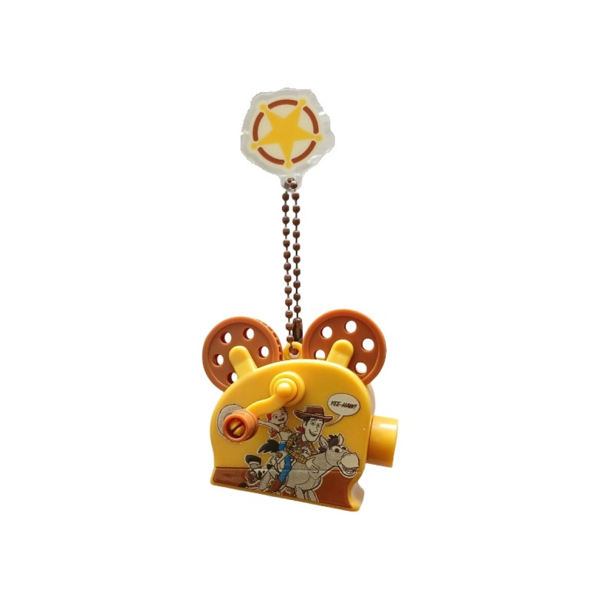 Llavero proyector Toy Story - marrón 