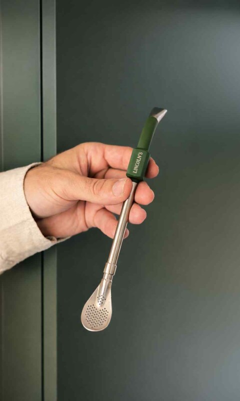 BOMBILLA GALACTIC ACERO INOXIDABLE OLIVA