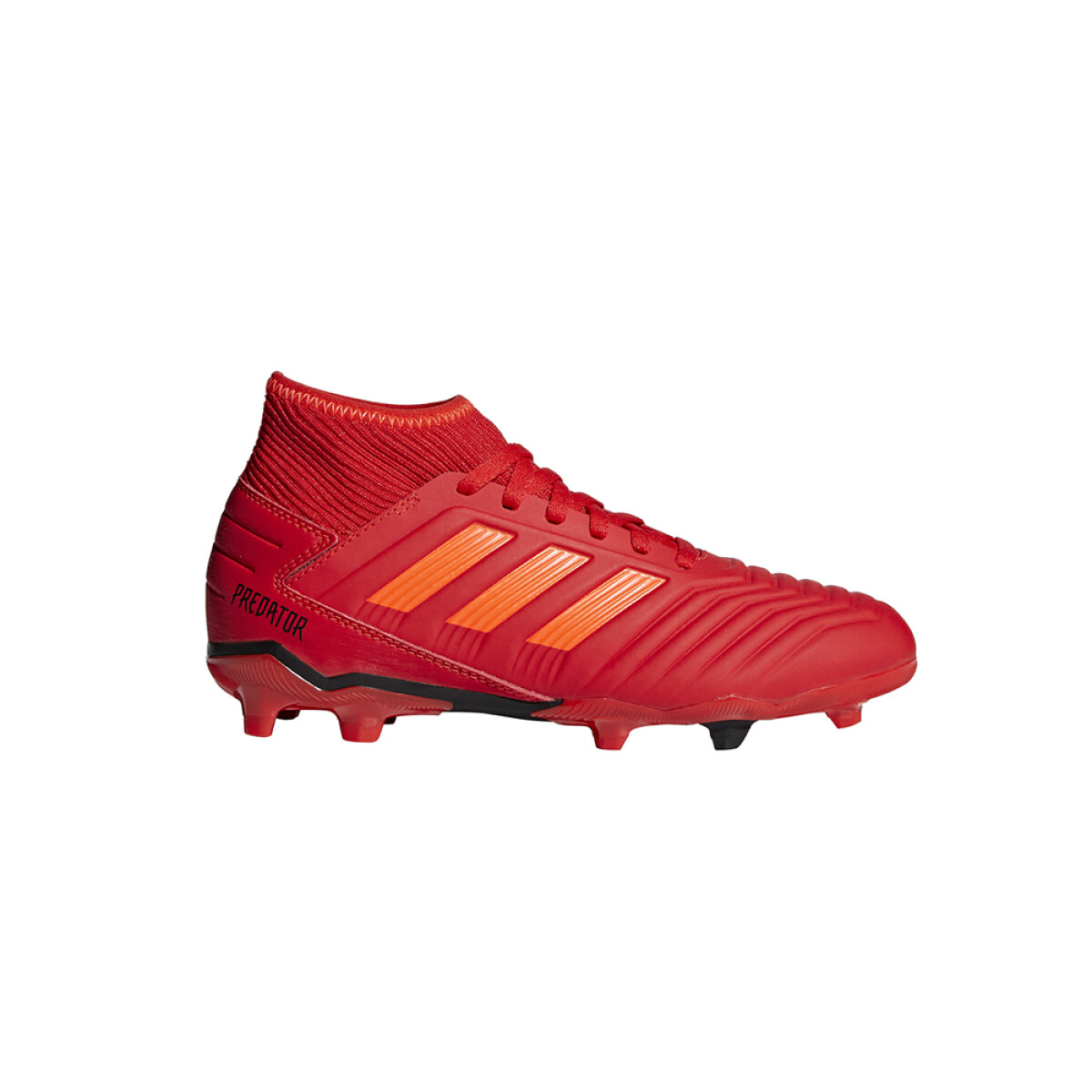 adidas Predator 19.3 Firm Ground J - Red — Global Sports