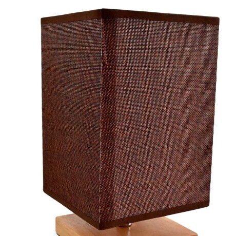 LAMPARA DE MESA BASE MADERA LAMPARA DE MESA BASE MADERA