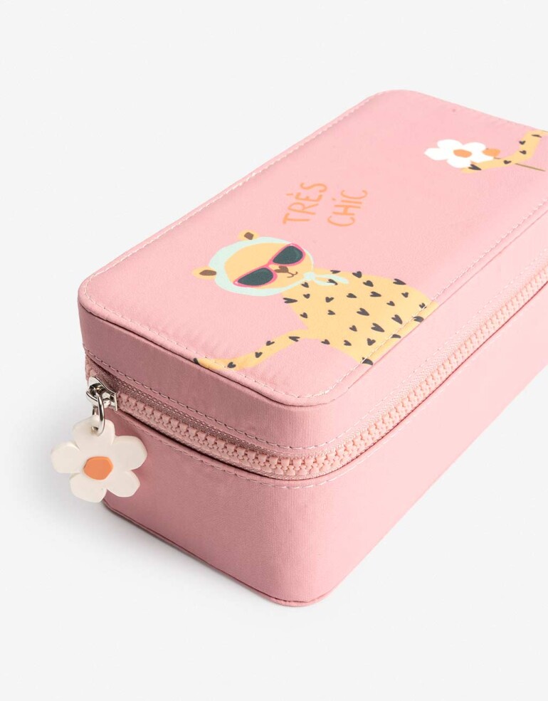 Porta Cosméticos Organizadores Organizador De Bijou - Rosa Claro