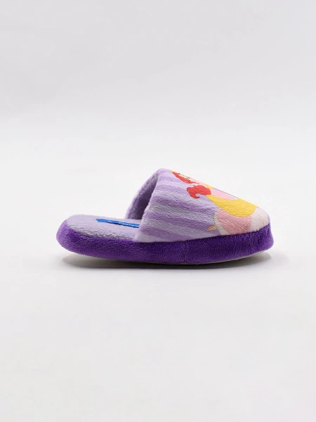 PANTUFLA INFANTIL DISNEY PRINCESAS LILA