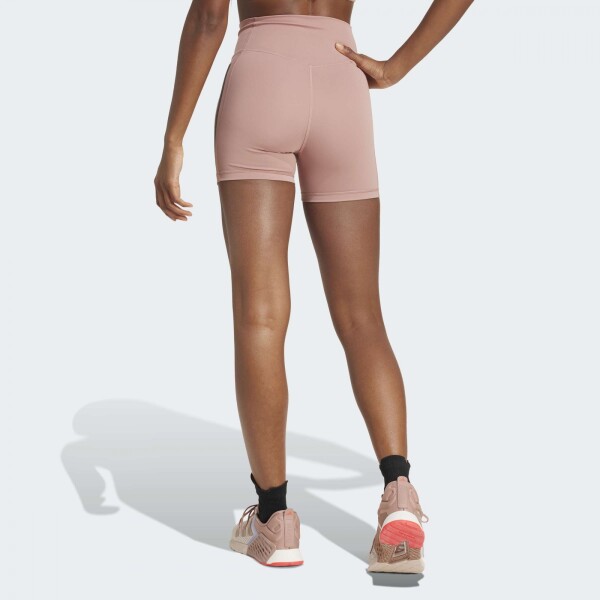 Calza Adidas Optime 3 Rayas Marrón