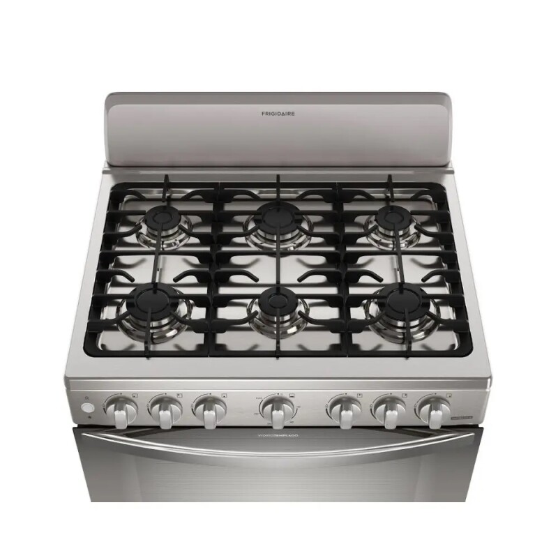 ESTUFA AL PISO FRIGIDAIRE, 30", 6 QUEMADORES SELLADOS, A GAS 001