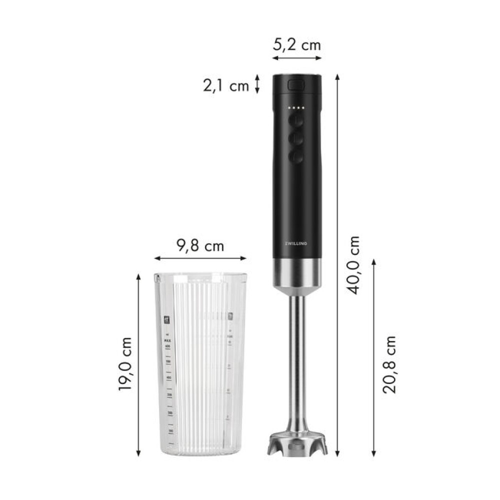 ZWILLING XTEND MIXER MANUAL NEGRO ZWILLING XTEND MIXER MANUAL NEGRO