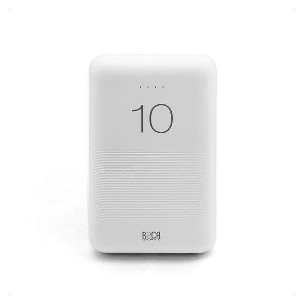 Power bank 10.000 mAh doble salida color blanco Power Bank 10.000 Mah Doble Salida Color Blanco