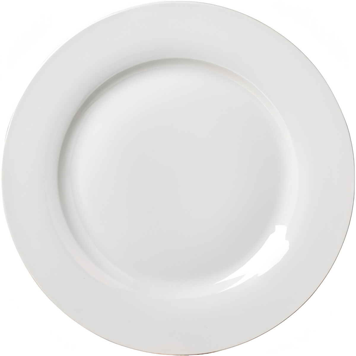 Plato llano 30cm Porcelana Blanca Selecta x12 