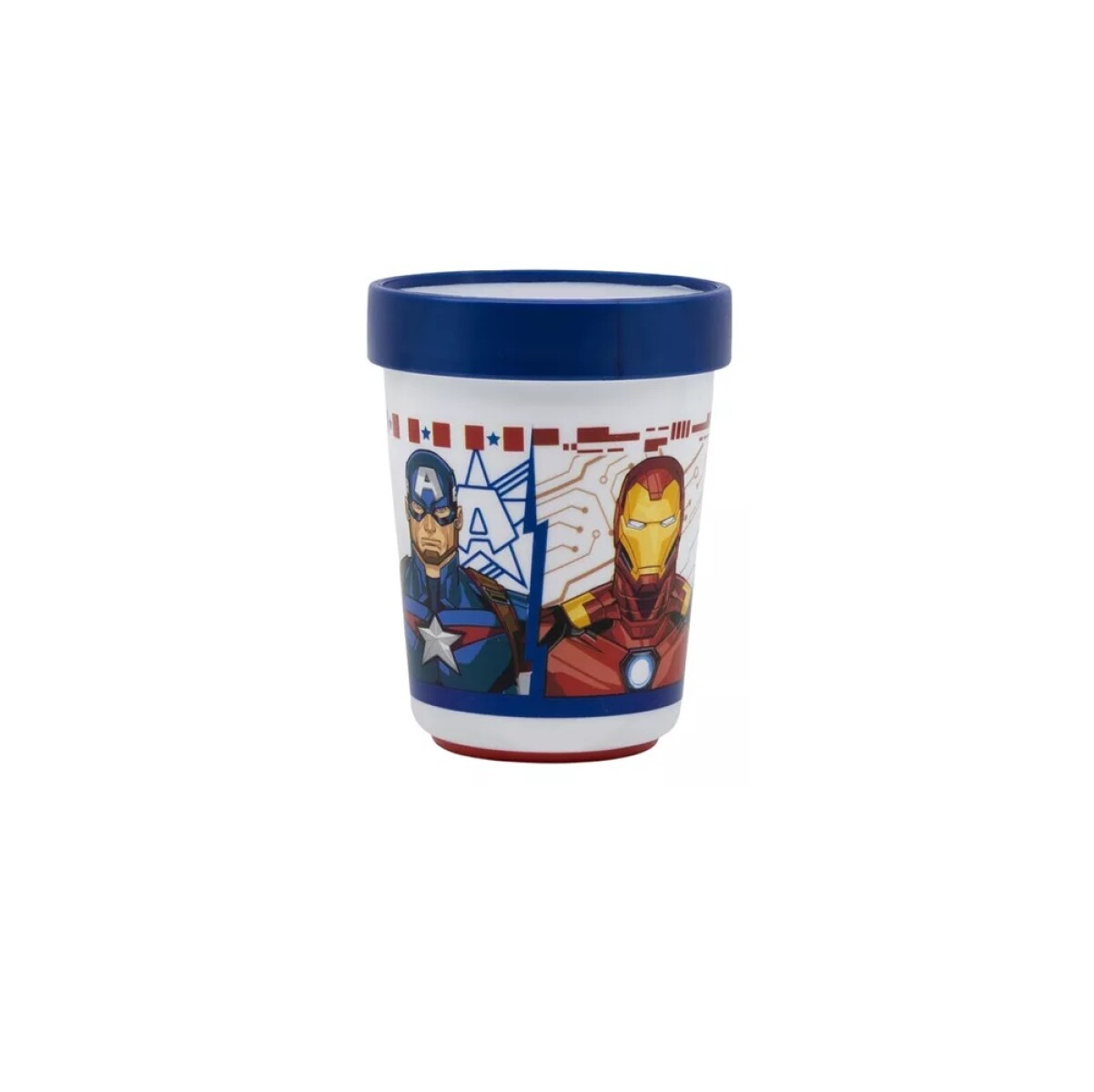 Vaso Bicolor Micro 260 Ml Avengers 