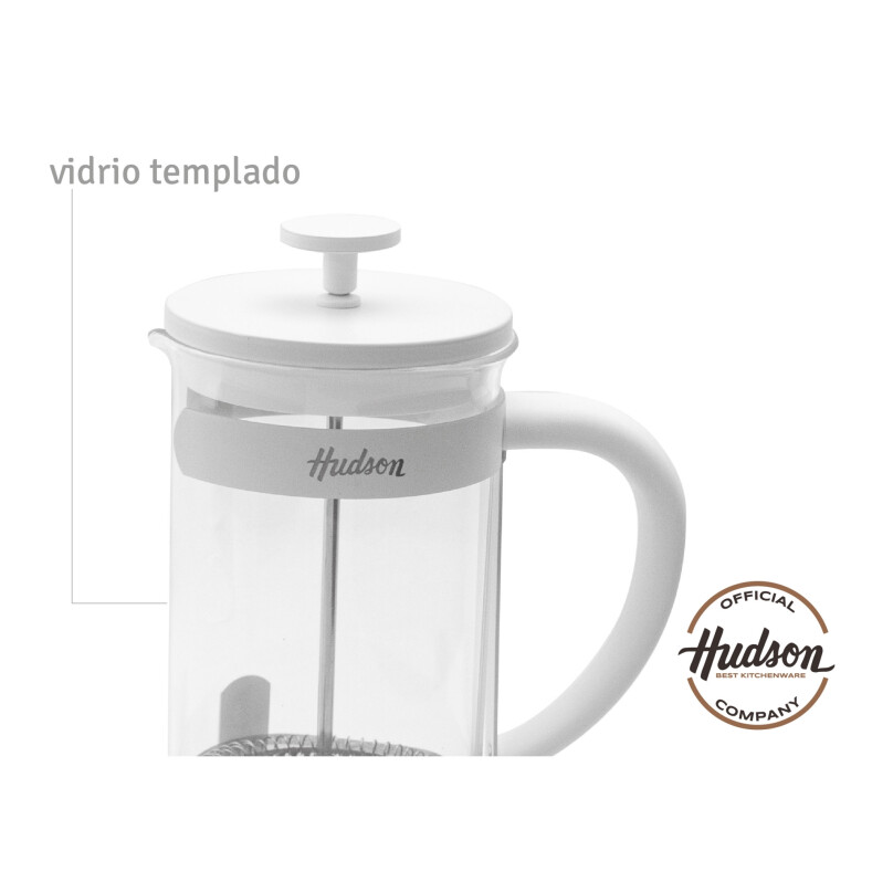 Set Hudson Cafetera Embolo 600 Ml + 2 Vasos Hudson Oficial Set Hudson Cafetera Embolo 600 Ml + 2 Vasos Hudson Oficial