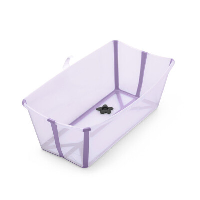 Baño Plegable Flexi Bath Stokke Transparente / Lavanda Baño Plegable Flexi Bath Stokke Transparente / Lavanda